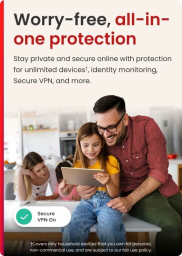 McAfee+ Premium Family Unlimited Devices 2025 key features and benefits.