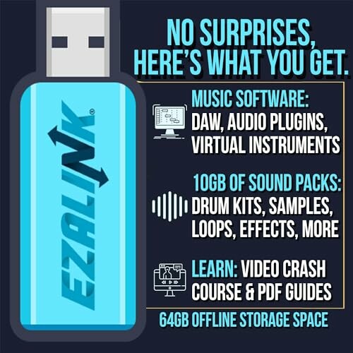 Ezalink USB with music software and sound packs