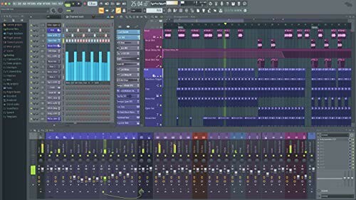 FL Studio music production software interface showing tracks and mixer.