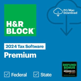 H&R Block Tax Software Premium 2024