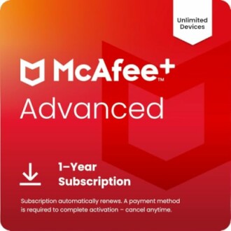 McAfee+ Advanced 2026 Antivirus Software