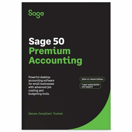 Sage 50 Premium Accounting software 2024 edition cover
